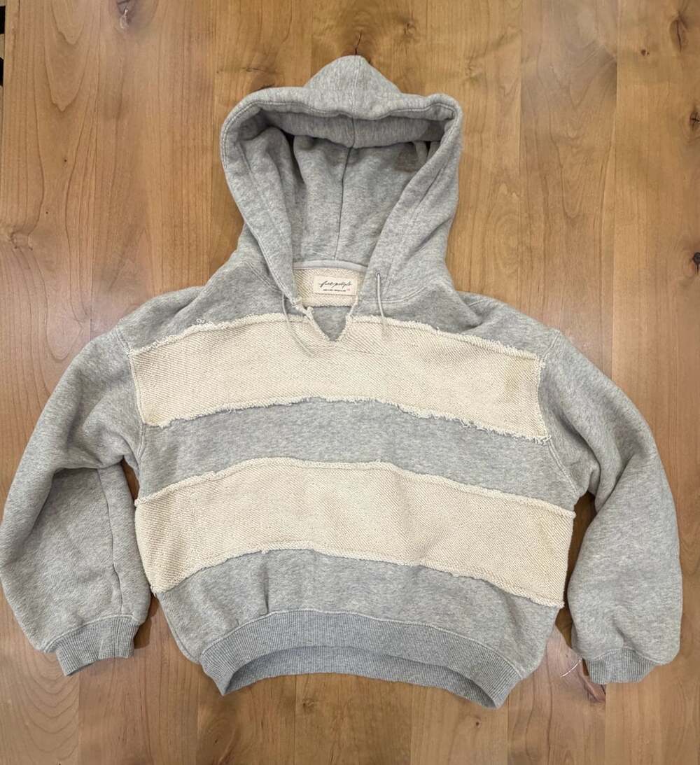 Free People Camp Crush Crop Hoodie Size S (flaw)
